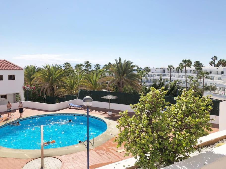 Apartamento Lucia Garden City Con Piscina Climatizada Playa Fanabe Exterior foto