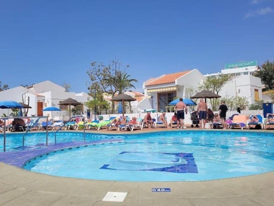 Apartamento Lucia Garden City Con Piscina Climatizada Playa Fanabe Exterior foto