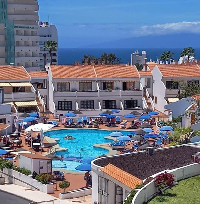 Apartamento Lucia Garden City Con Piscina Climatizada Playa Fanabe Exterior foto