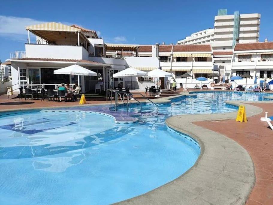 Apartamento Lucia Garden City Con Piscina Climatizada Playa Fanabe Exterior foto