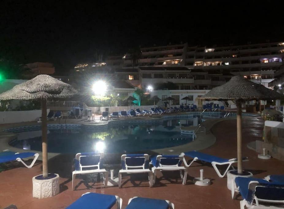Apartamento Lucia Garden City Con Piscina Climatizada Playa Fanabe Exterior foto